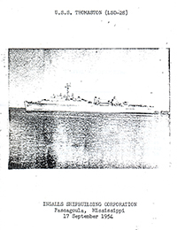 USS Thomaston Commissioning